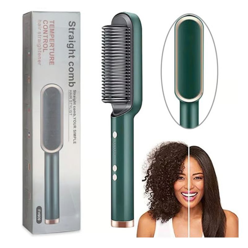 Cepillo Alisador 2 En 1